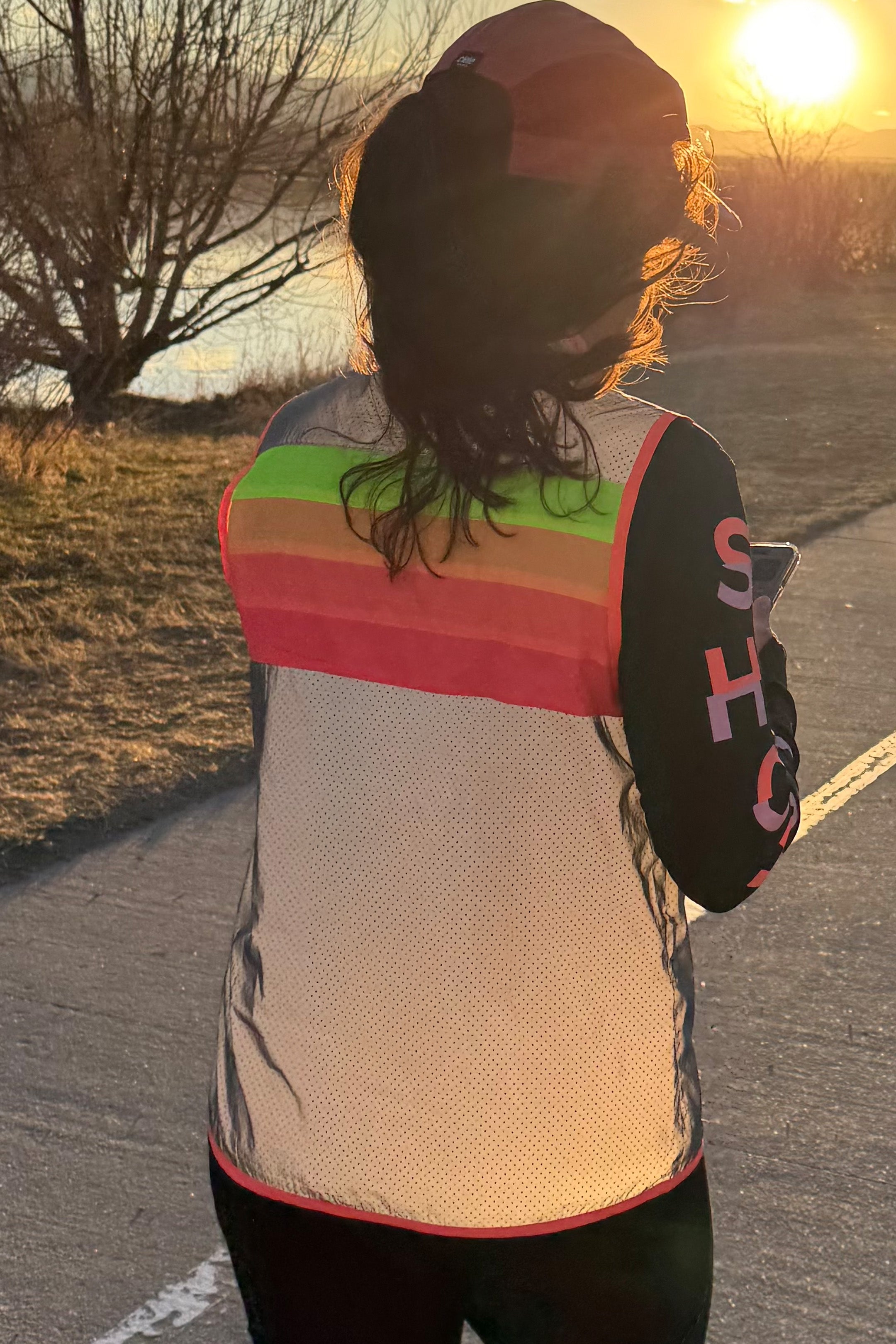 Scarlett | Grey reflective